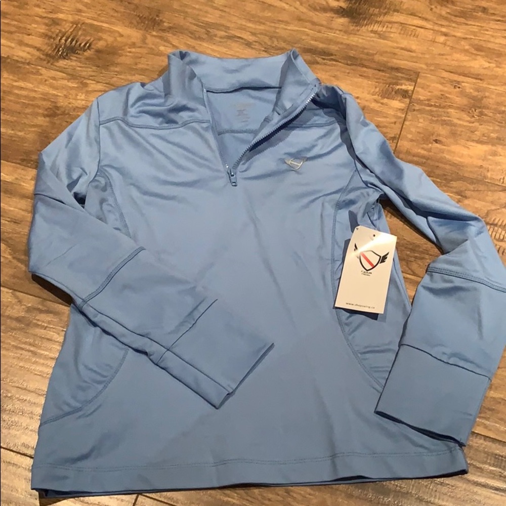 Boys light blue Long Sleeve top